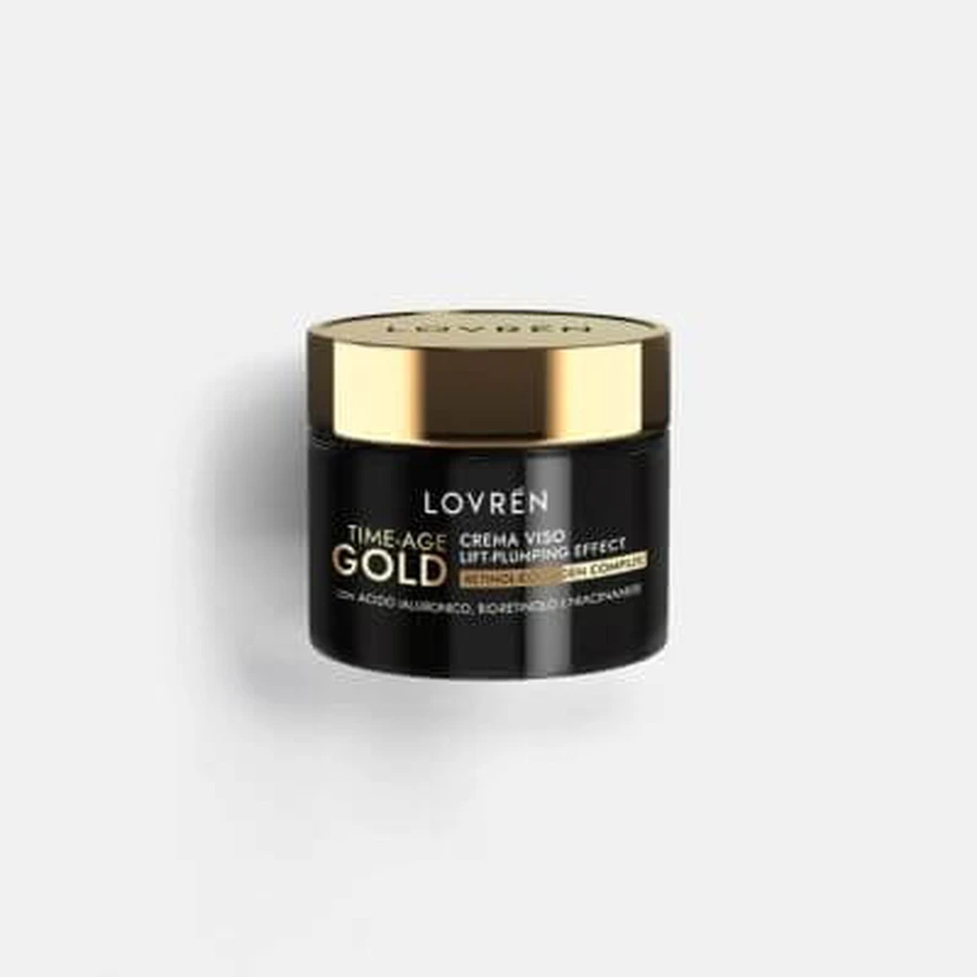 Lovren crème visage time age gold lift gold lift effet repulpant 30 ml
