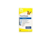Bandelettes de test de glycémie Freestyle optium 50 pièces sans calibration