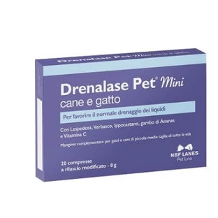 Drenalase pet mini mini dog cat 20 tablets
