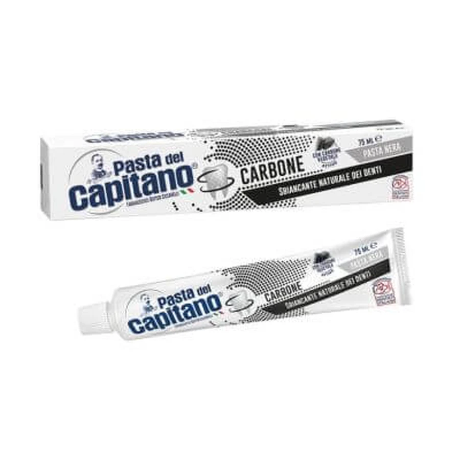 Captain's Paste houtskool tandpasta 100 ml