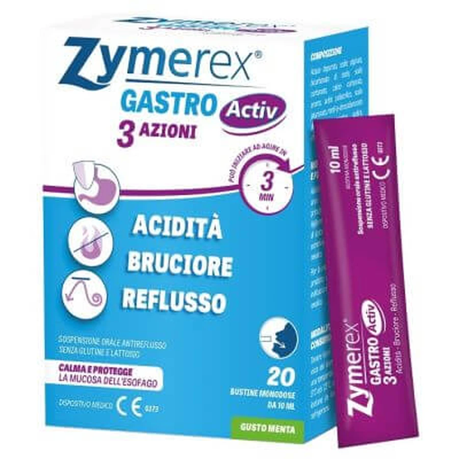 Zymerex gastro active 20 sachets 10 ml