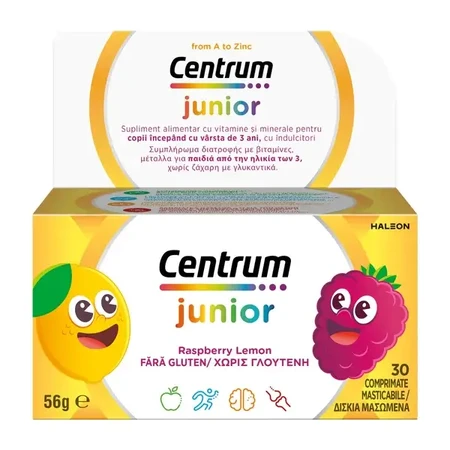 Centrum Junior A-Z Pro, 30 comprimidos, Gsk
