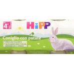 Hipp rabbit homogenized with potatoes 2 pieces 80 g