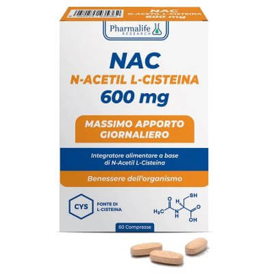Nac 600mg 60 comprimés