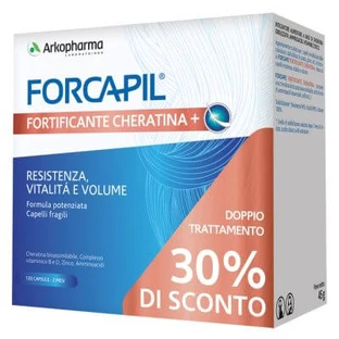 Forcapil kératine fortifiante + promo 120 gélules prix spécial