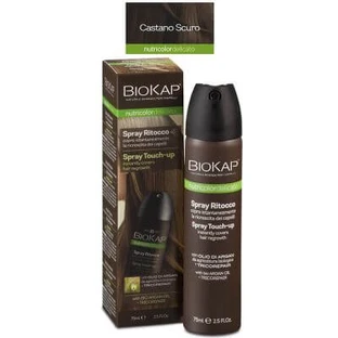 Bios line biokap nutridel spray de retoque castaño oscuro 75 ml