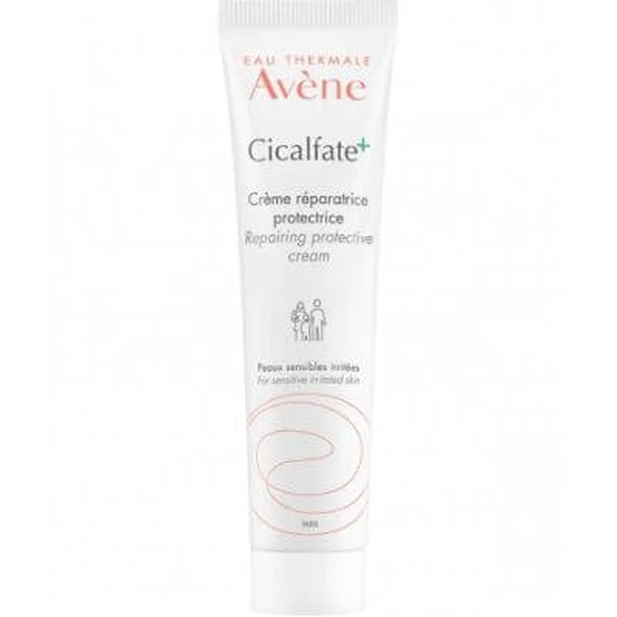 avene cicalfate eau thermale + crème protectrice restructurante 100 ml