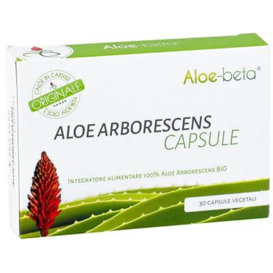 Aloë beta 30 capsules aloë arborescens