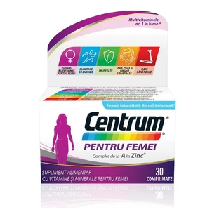 Centrum voor vrouwen compleet van A tot Z, 30 tabletten, Gsk