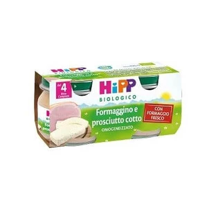 Șuncă de brânză Hipp bio omogenizată 2x80 g