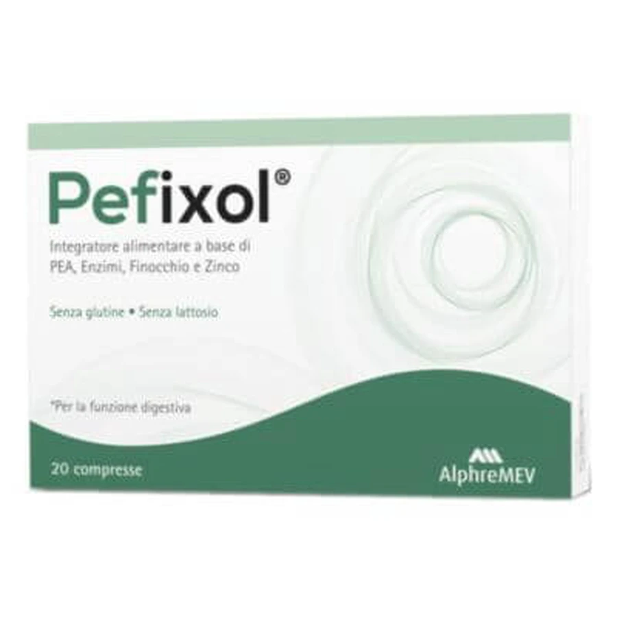 Pefixol 20 comprimidos recubiertos con película