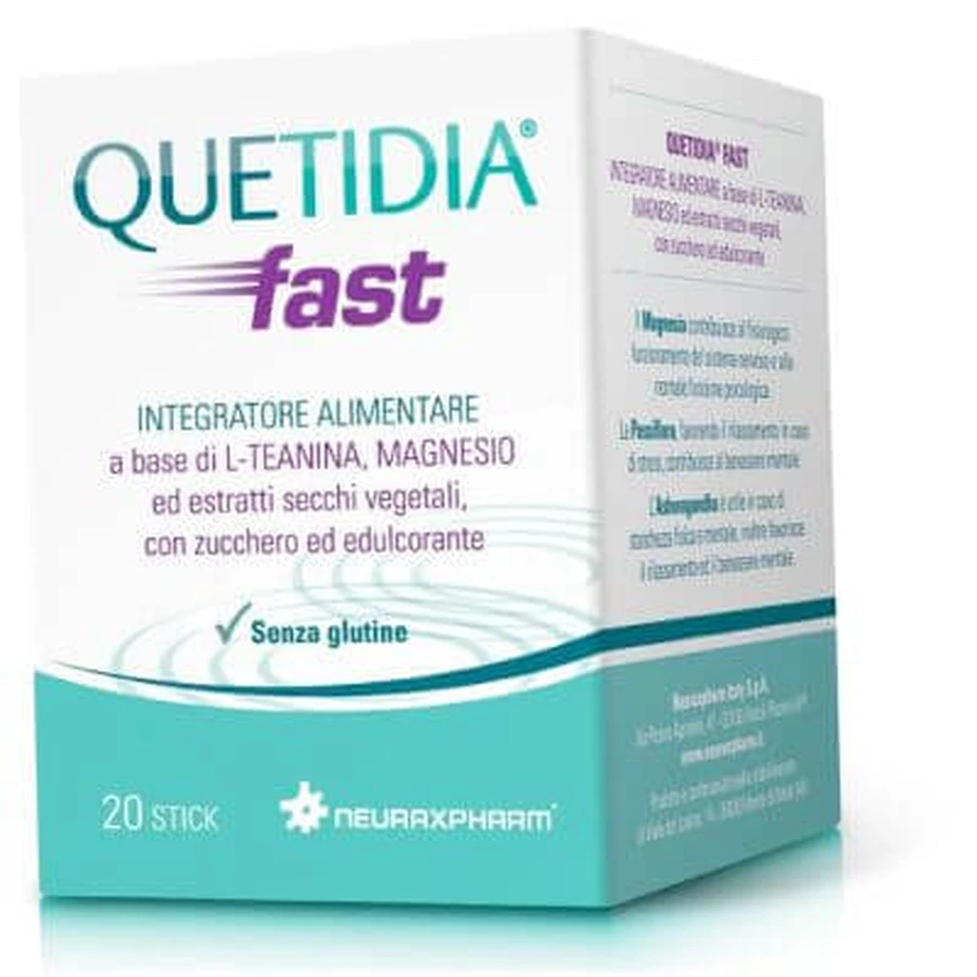 Quetidia rapid 20 Stäbchen
