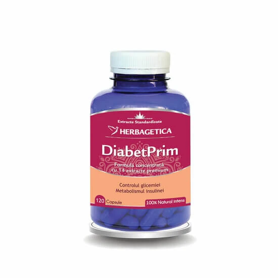 Diabetprim, 60 capsules, Herbagetica