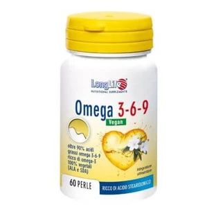 Longlife omega 369 vegan 750 mg 60 pearls