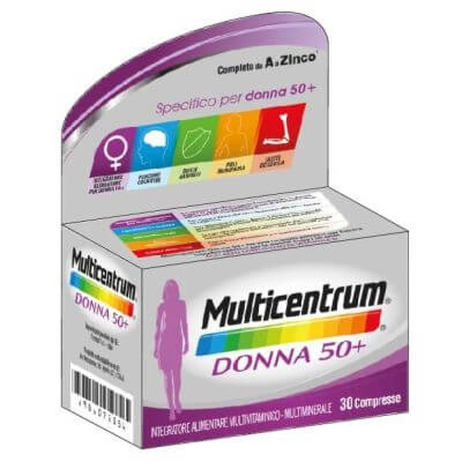 Multicentrum woman 50+ 30 tablets