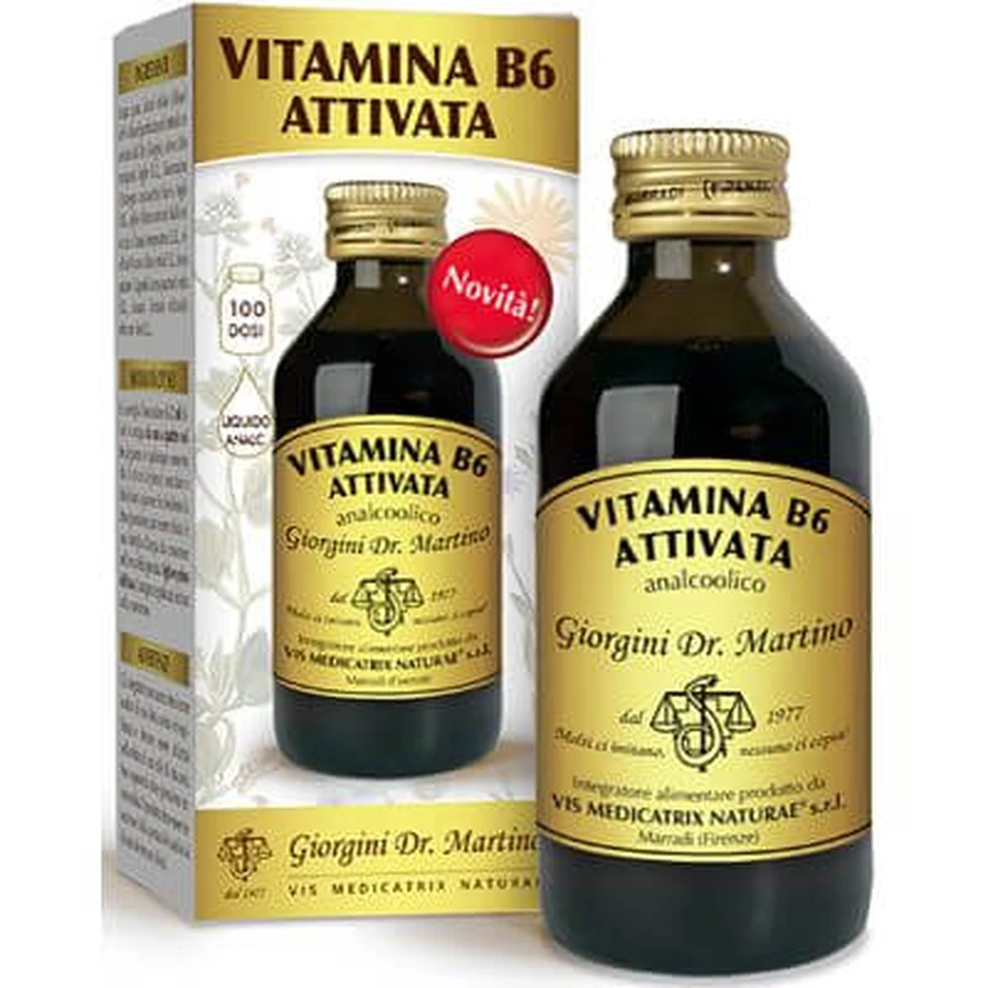 Vitamin b6 aktiviert alkoholfrei flüssig 100 ml