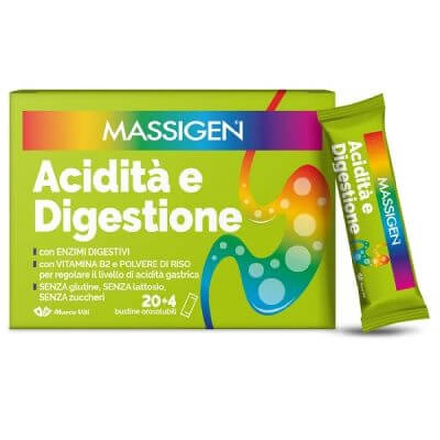 Massigen acidity and digestion 24 stickpacks