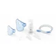 Soffio cube spare accessory kit with ampoule, mouthpiece and nasal seal, pediatric and adult mask, spare tube and filters and accessory bag