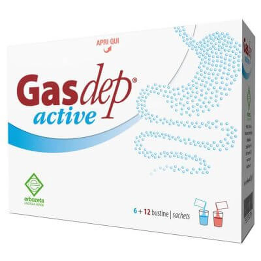 Gasdep aktiv 6+12 Säckchen