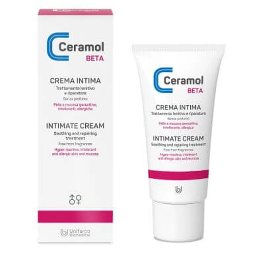 Ceramol beta crème intime 50 ml