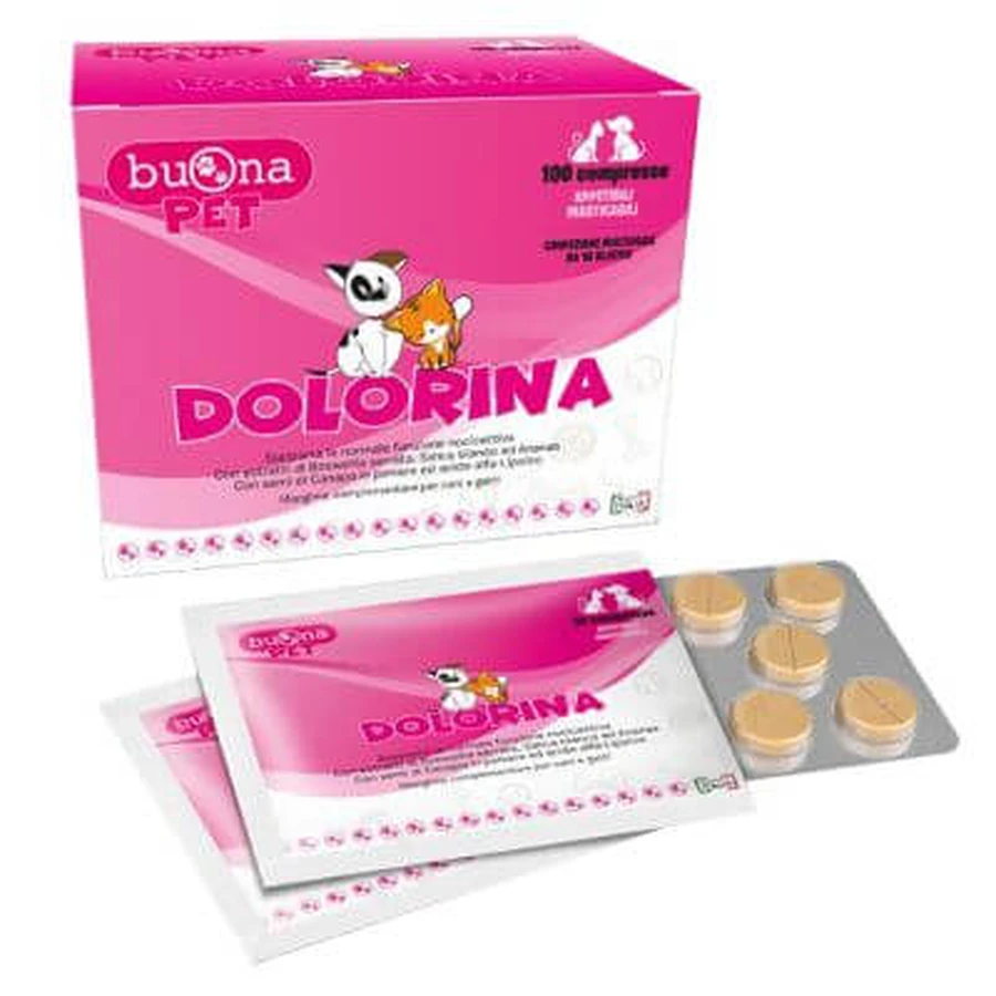 Dolorin 100 chewable tablets