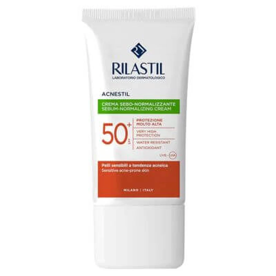 Rilastil zon systeem acnestil crème spf50+ 40 ml