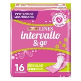 Lines Intervall fresh&go Unterwäsche fresh&go gefaltet 16 Stück