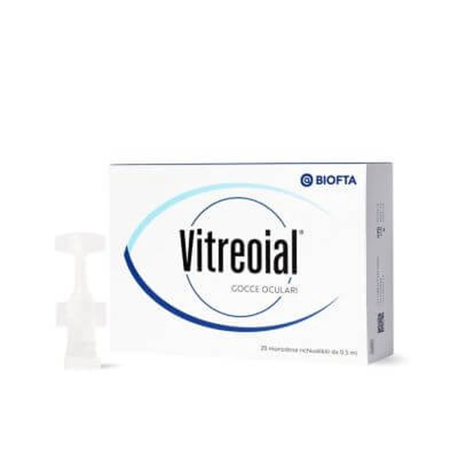 Vitreorretinal colirio 20 monodosis resellable 0,5 ml