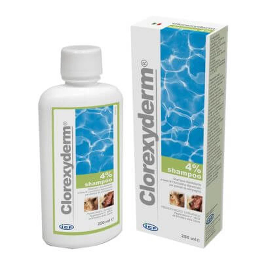 Clorexyderm 4% shampoo 250 ml