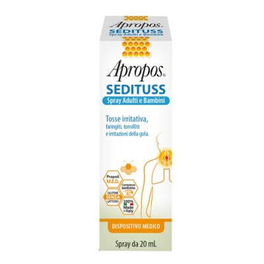 Apropos sedituss spray volwassene/kind 20 ml