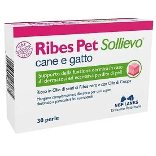 Ribes pet alivio ampolla 30 perlas