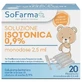 Saline solution 0.9% 20 vials 2.5 ml sofarmapiu'