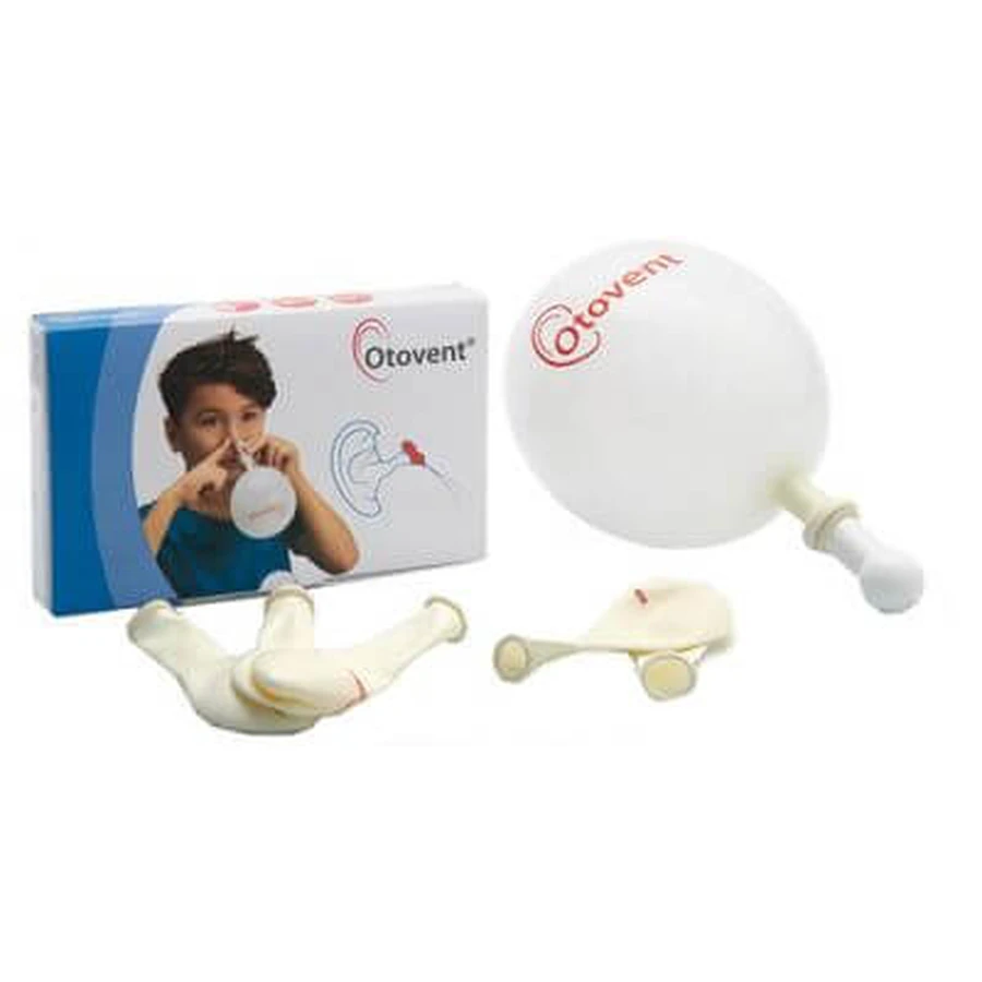 Otovent 5 ballonnen + 1 oor drainage- en beademingscanule