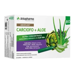 Arkofluid artichoke+aloe vera 20 vials 200 g