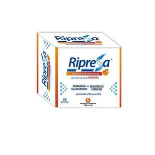 Ripresa 30bust 10g Magnesium und Kalium Nahrungsergänzungsmittel 10g Brausetabletten nützlich bei Müdigkeit