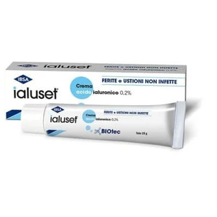 Ialuset crema para heridas y quemaduras no infectadas 25 g
