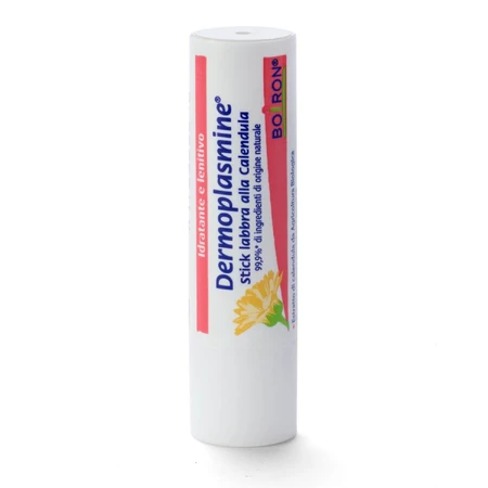 Hydraterende en verzachtende lippenbalsem met calendula Dermoplasmine 4 g