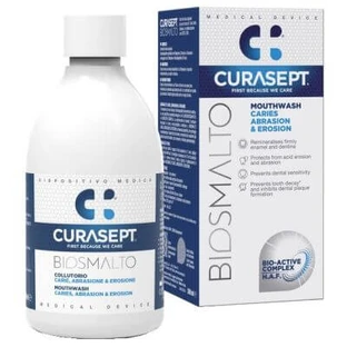 Curasept Bio Enamel Mouthwash Caries abrasion et érosion 300 ml