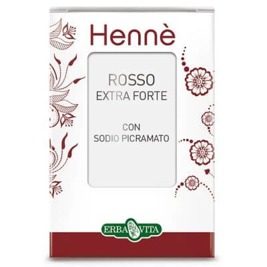 Henne natural red hair dye extra strong