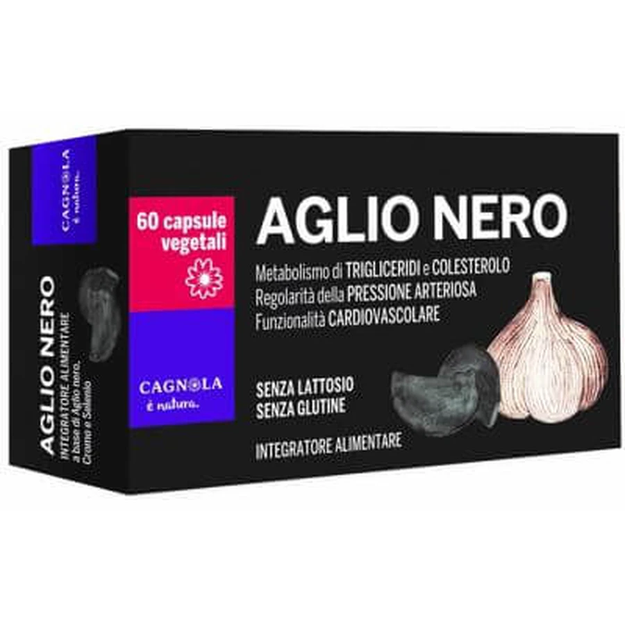 Black garlic 60 capsules dog