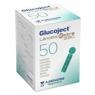 Glucoject Lanzette extra Kaliber 33 extra 50 Stück