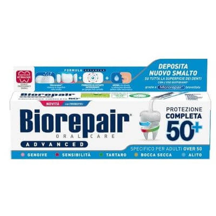Biorepair adv complete bescherming 50+ 75 ml