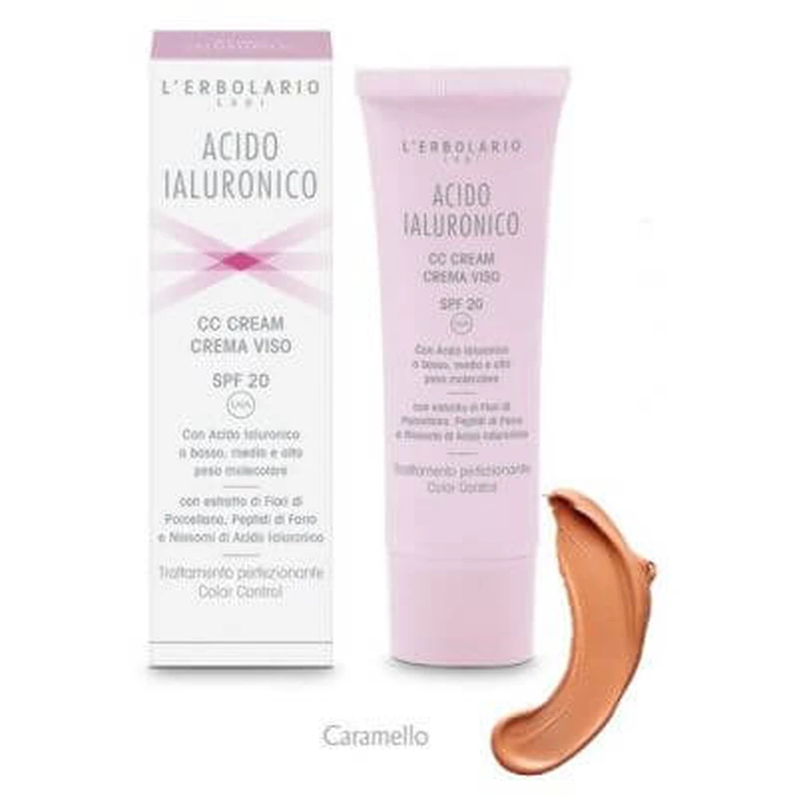 Hyaluronic acid cc cream caram spf20 50 ml