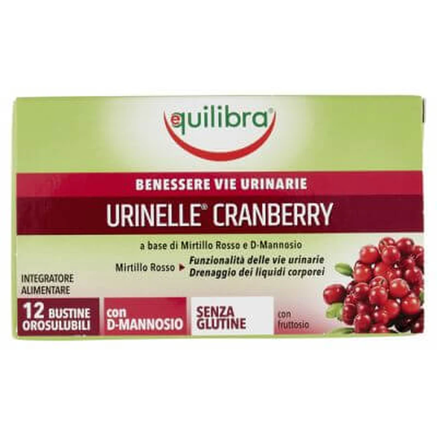 Urinelle cranberry 12 orosolubleerbare zakjes
