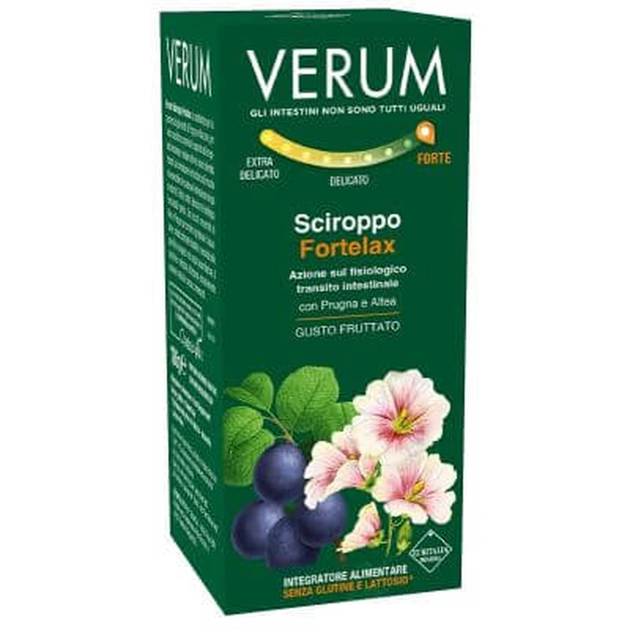 Verum fortelax fruity syrup 126 g new
