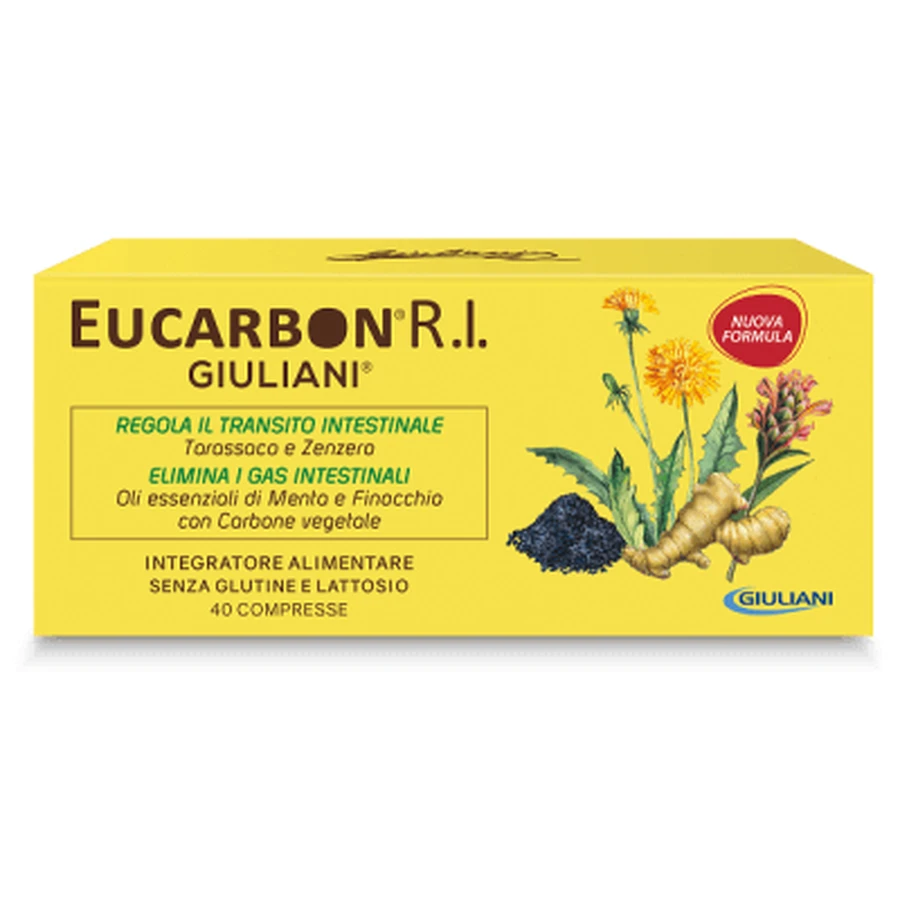 Eucarbon ri 40 comprimidos