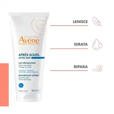 Eau Thermale Avène After-Sun Restrukturierende Milch 200 ml