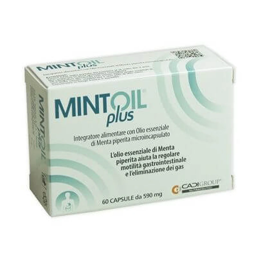 Mintoil plus 4 blisters met elk 15 capsules