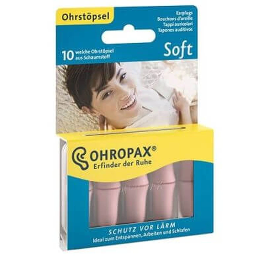 Ohropax soft earplug 10 pieces