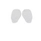 Transparent gel forefoot pads 1 pair